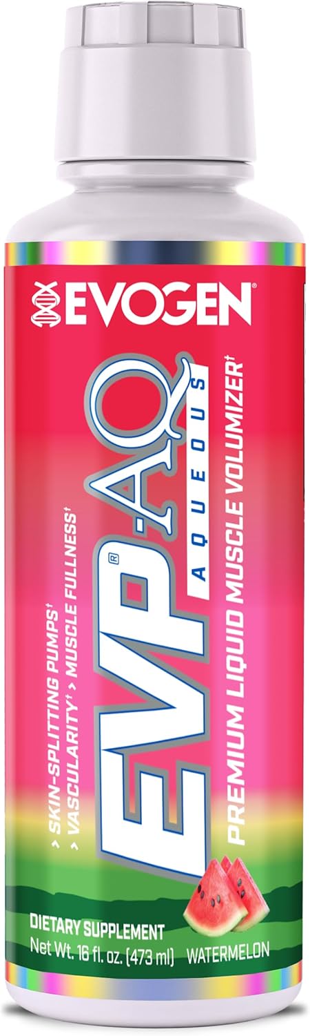 Evogen EVP AQ Liquid Glycerol Muscle Volumizer for Pumps