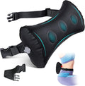 Inflatable Lumbar Pillow for Airplane Travel - Portable Lower Back