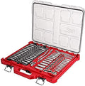 Milwaukee 106PC Ratchet and Socket Set SAE-MM - Durable Case