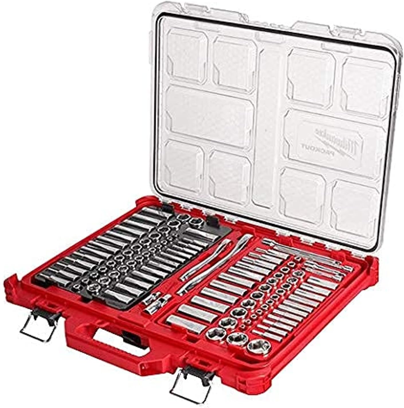 Milwaukee Electric 106PC Ratchet and Socket Set for Versatility