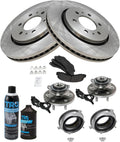 TRQ Complete Brake Pad and Rotor Kit for 2015-2017 Ford F-150