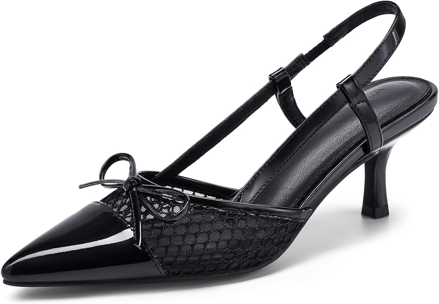 Coutgo Womens Bow Tie Slingback Pumps for Every Occasion