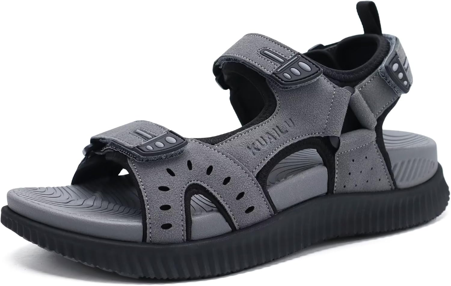 KuaiLu Mens Hiking Sandals with Arch Support for Summer Comfort