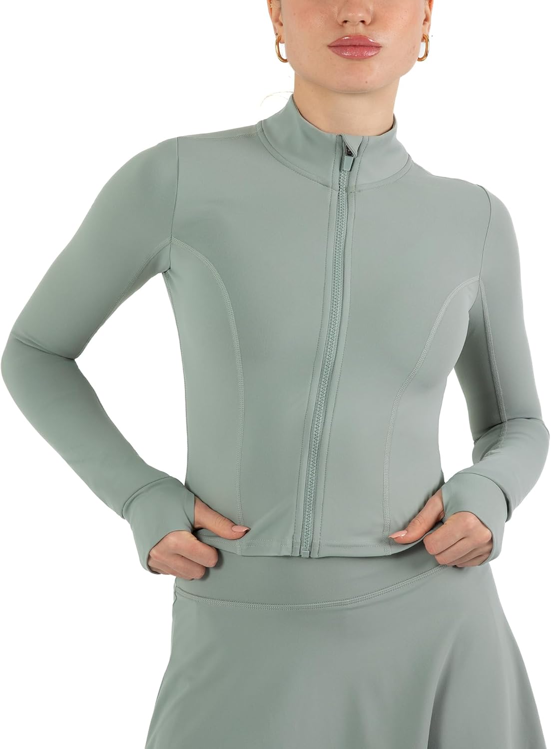 YITTY Active Women's Ultraluxe Full Zip Jacket for Athleisure