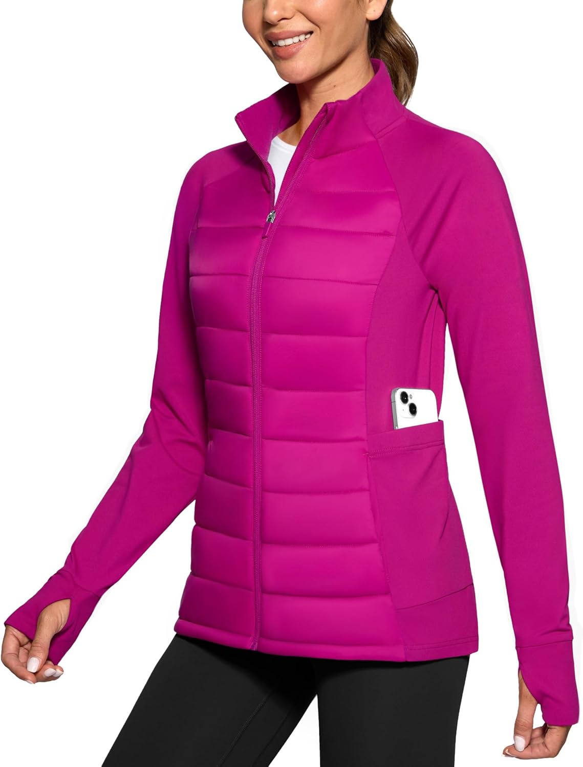 G Gradual Women's Running Fleece Lined Jacket for Hiking Travel