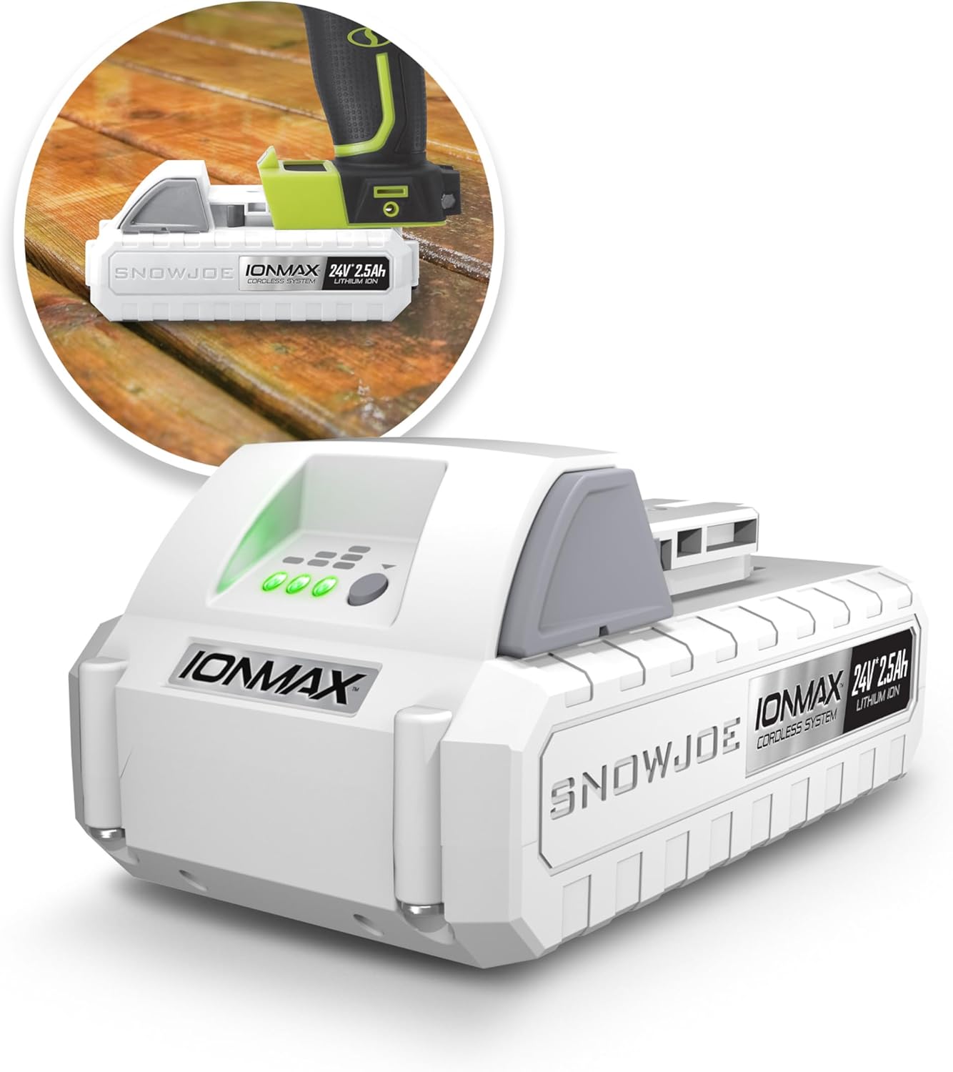 Snow Joe 24VBAT-LT EcoSharp Pro Lithium-Ion Battery Review
