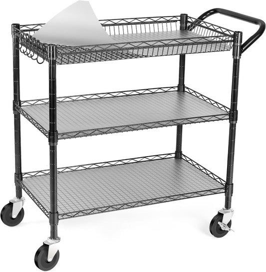WDT Heavy Duty Rolling Utility Cart with 990Lbs Capacity