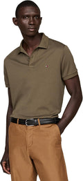 Tommy Hilfiger Mens Short Sleeve Casual Polo Shirts in Liquid Cotton