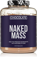 NAKED Chocolate Mass Gainer - All Natural 1,360 Calorie Weight Gainer
