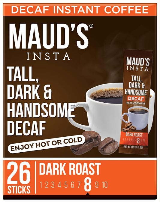 Maud's Dark Roast Decaf Instant Coffee - Solar Energy Produced