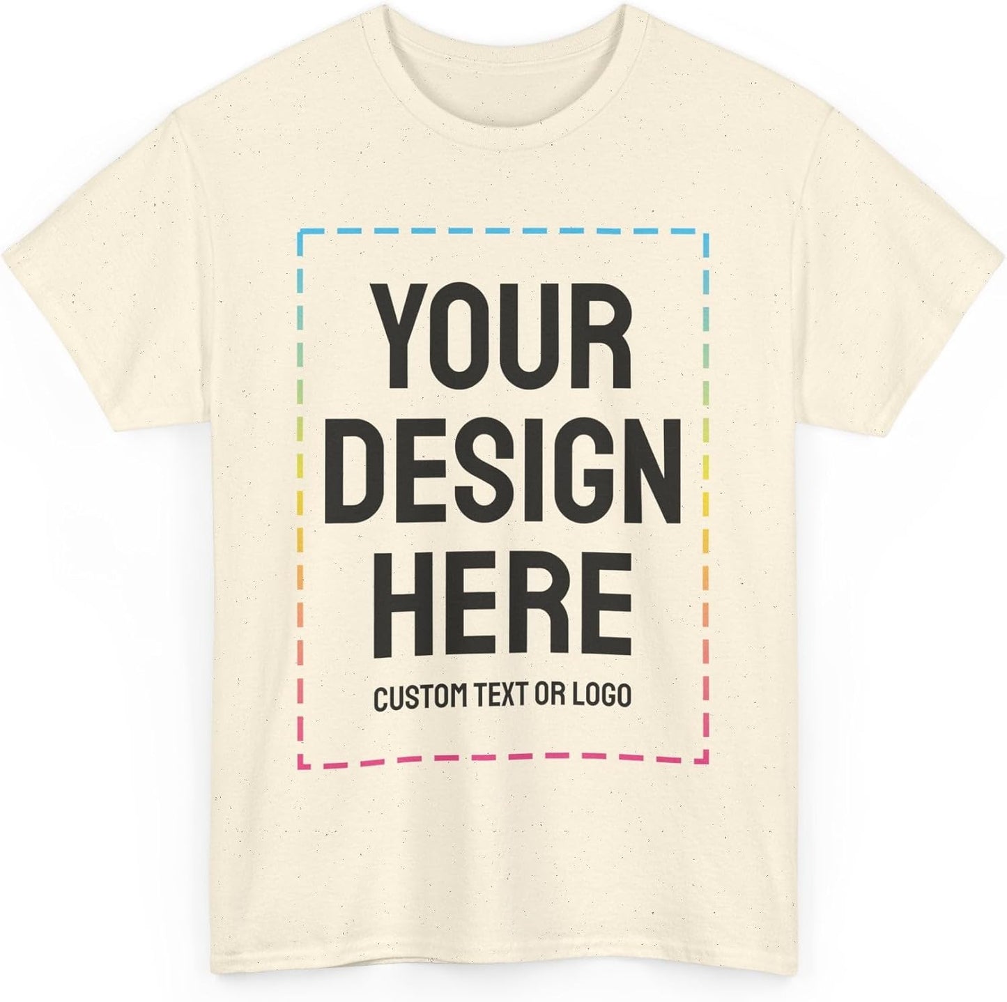 Custom T-Shirt Print for Men and Women - Design Your Own Tee
