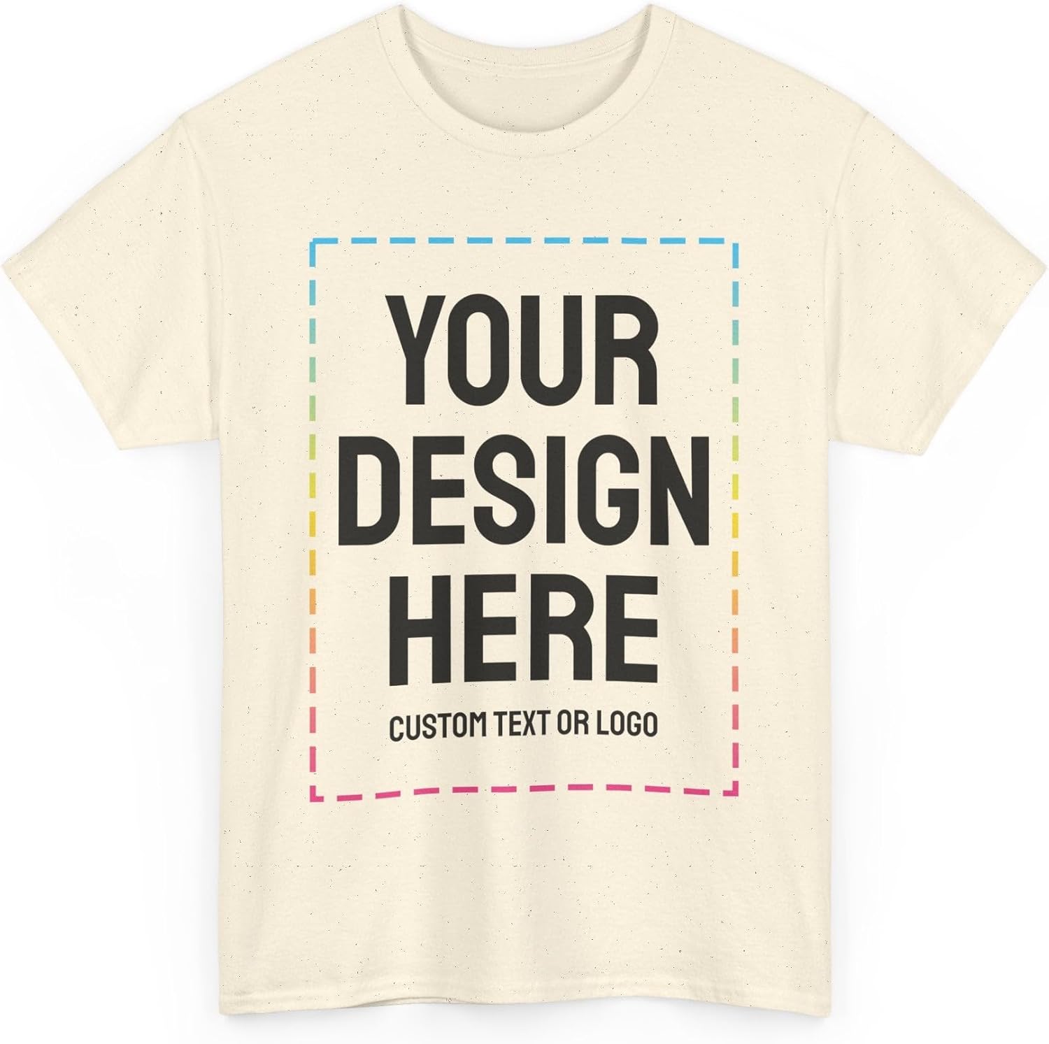 Custom T-Shirt Print for Men and Women - Design Your Own Tee