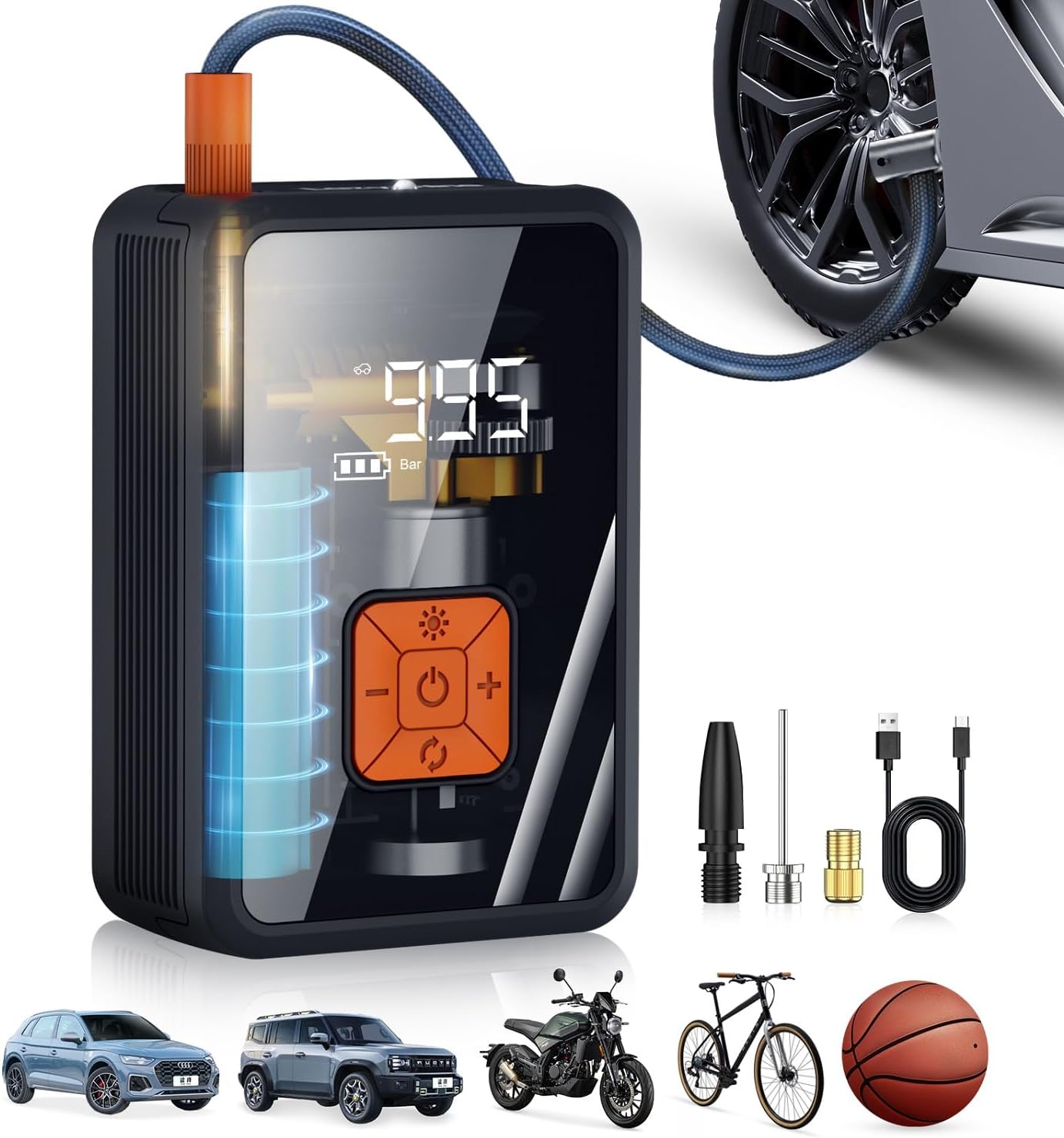 Fast Inflation Cordless Air Pump - Lazyshine
