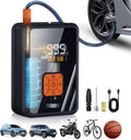 Portable Air Pump for Car Tires 150 PSI Tire Inflator - Fast