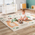 Baby Play Mat 71 x 59 in Foldable Waterproof Playpen Mat - Large Soft