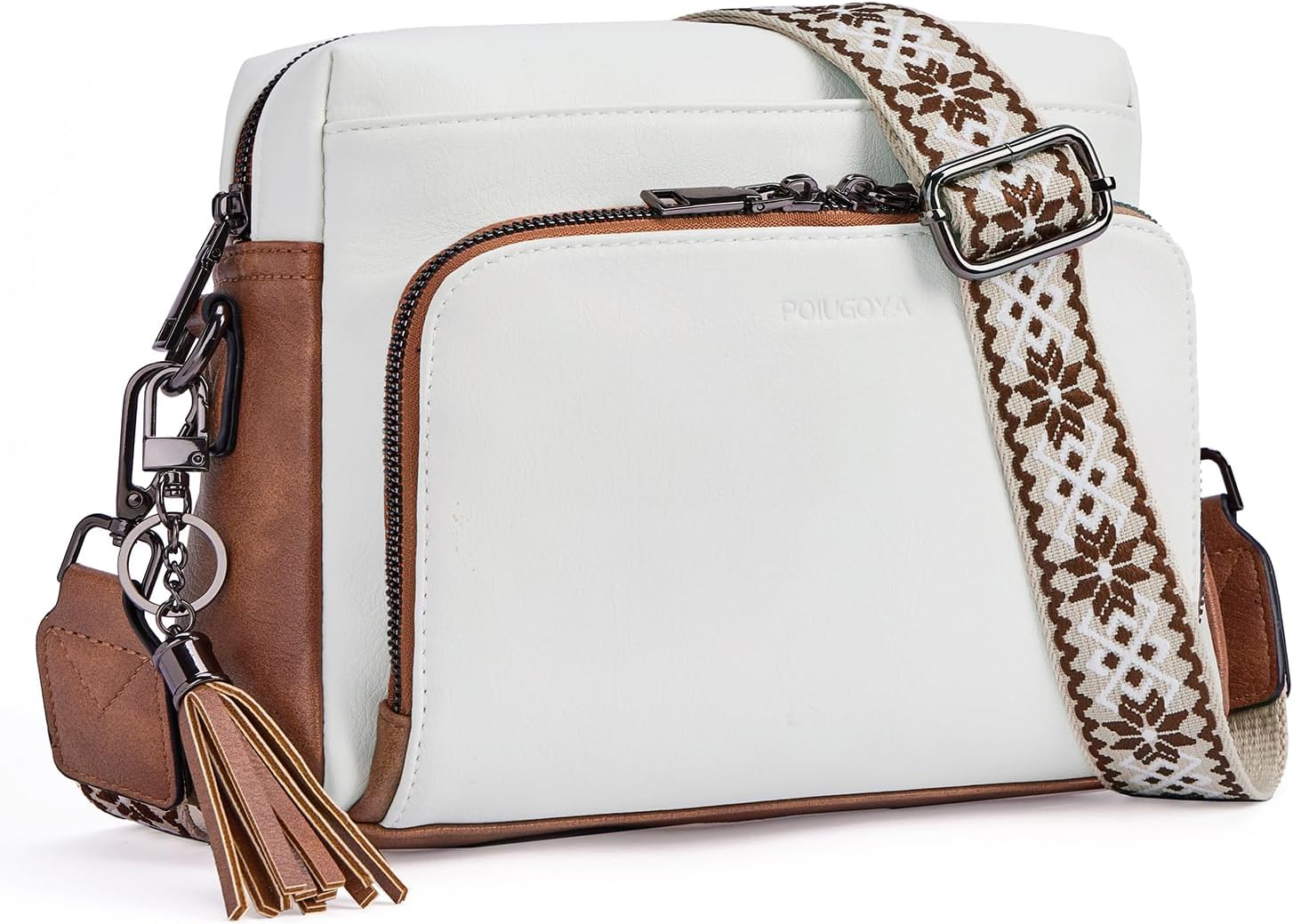 POIUGOYA Crossbody Purses for Women with RFID Wallet Feature