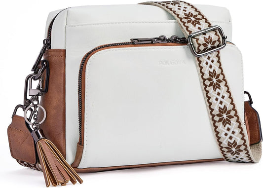 POIUGOYA Crossbody Purses for Women with RFID Wallet Feature