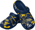 FOCO Men's NCAA Team Logo Garden Water Sandals Clogs - Fan Comfort