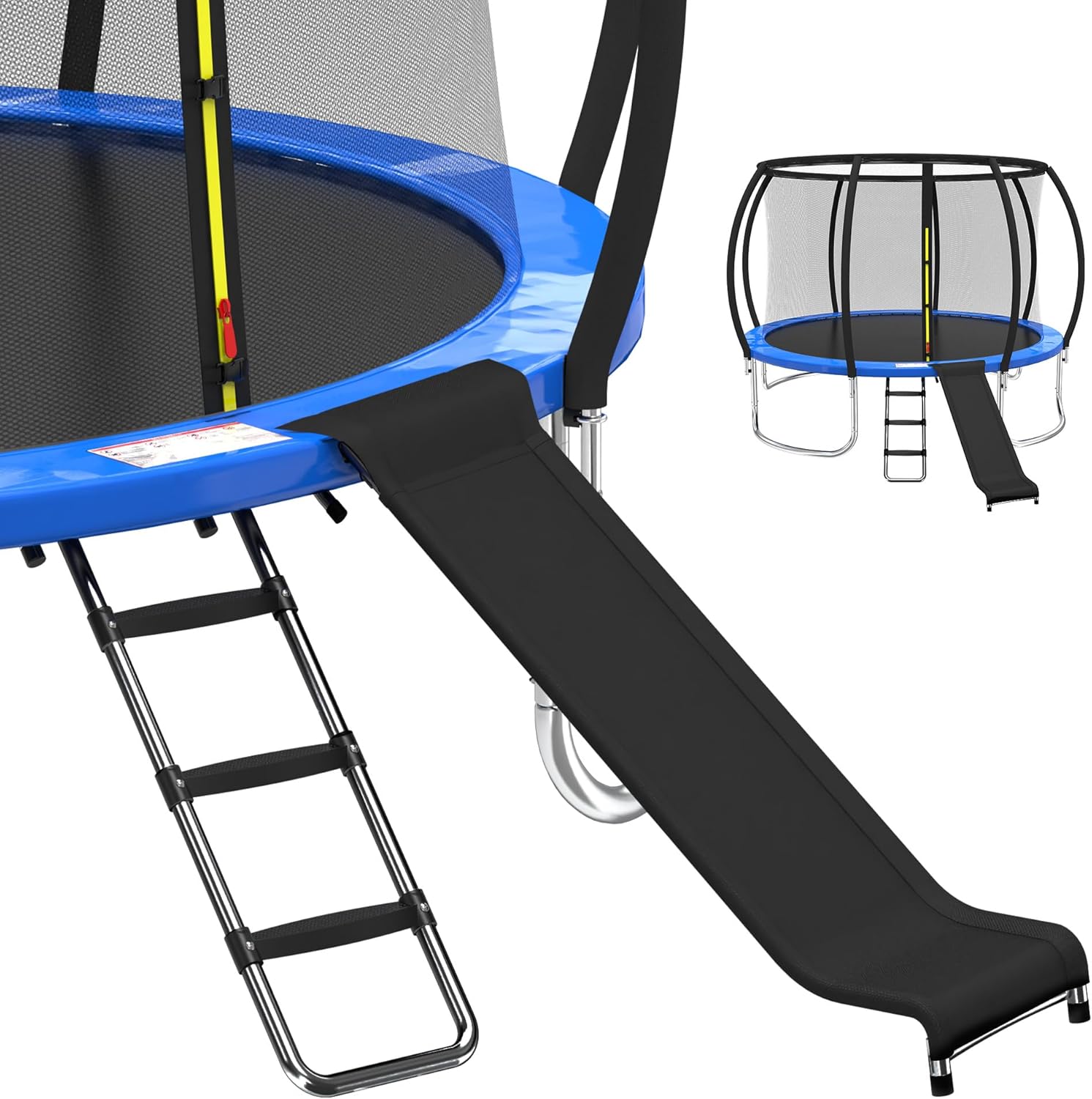 Universal Trampoline Ladder Slide Kit for Kids with 3 Steps