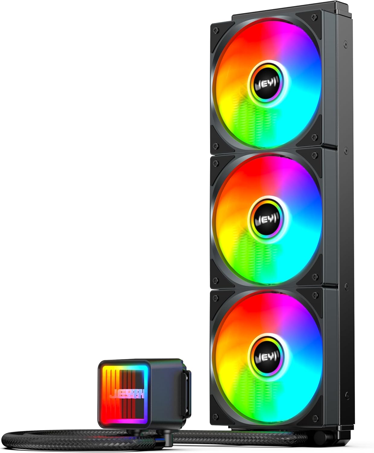 JEYI 360mm AIO CPU Water Cooler for Efficient Cooling Performance