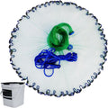 Drasry Saltwater Cast Net 3/8in Mesh for Bait and Shrimp - Durable