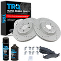 Front Performance Brake Pad & Rotor Kit for 2010-2012 Ford Taurus