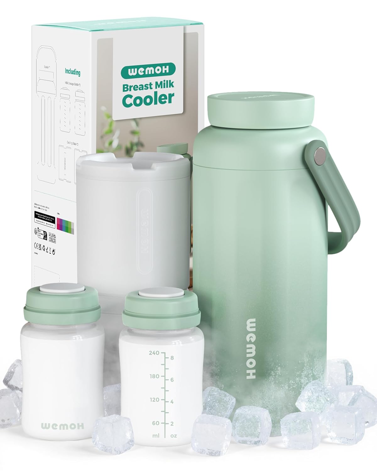 Breast Milk Cooler Bottle for Travel and Night Pumping Needs