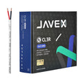 JAVEX 16/2 Speaker Wire 500 FT - OFC 16 Gauge CL2R/CL3R in-Wall Cable