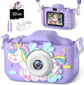 Kids Camera for Ages 3-12 - HD Video Dual Lenses, 32GB Included