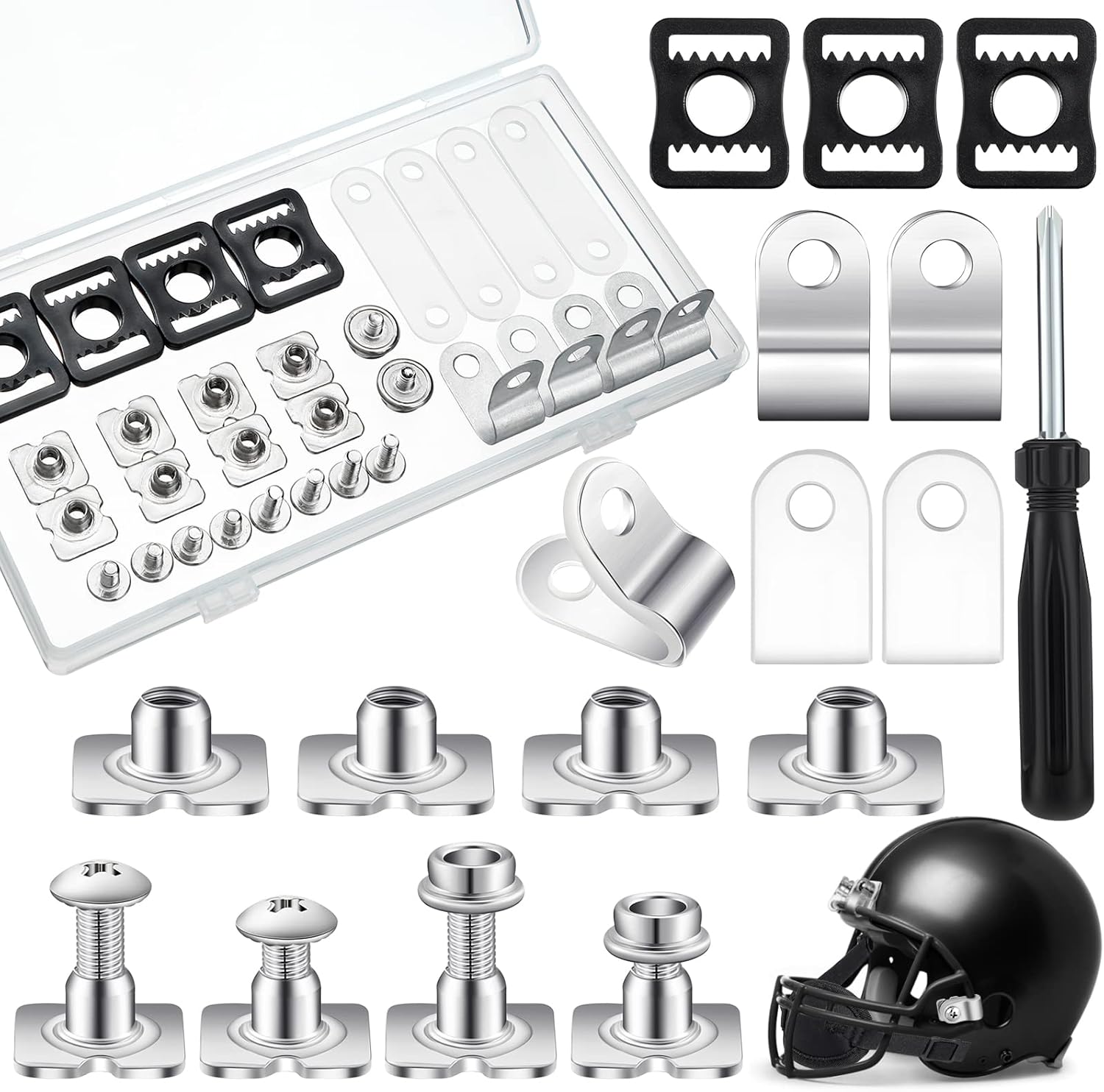 Dunzy Football Helmet Repair Kit - Easy DIY Helmet Maintenance