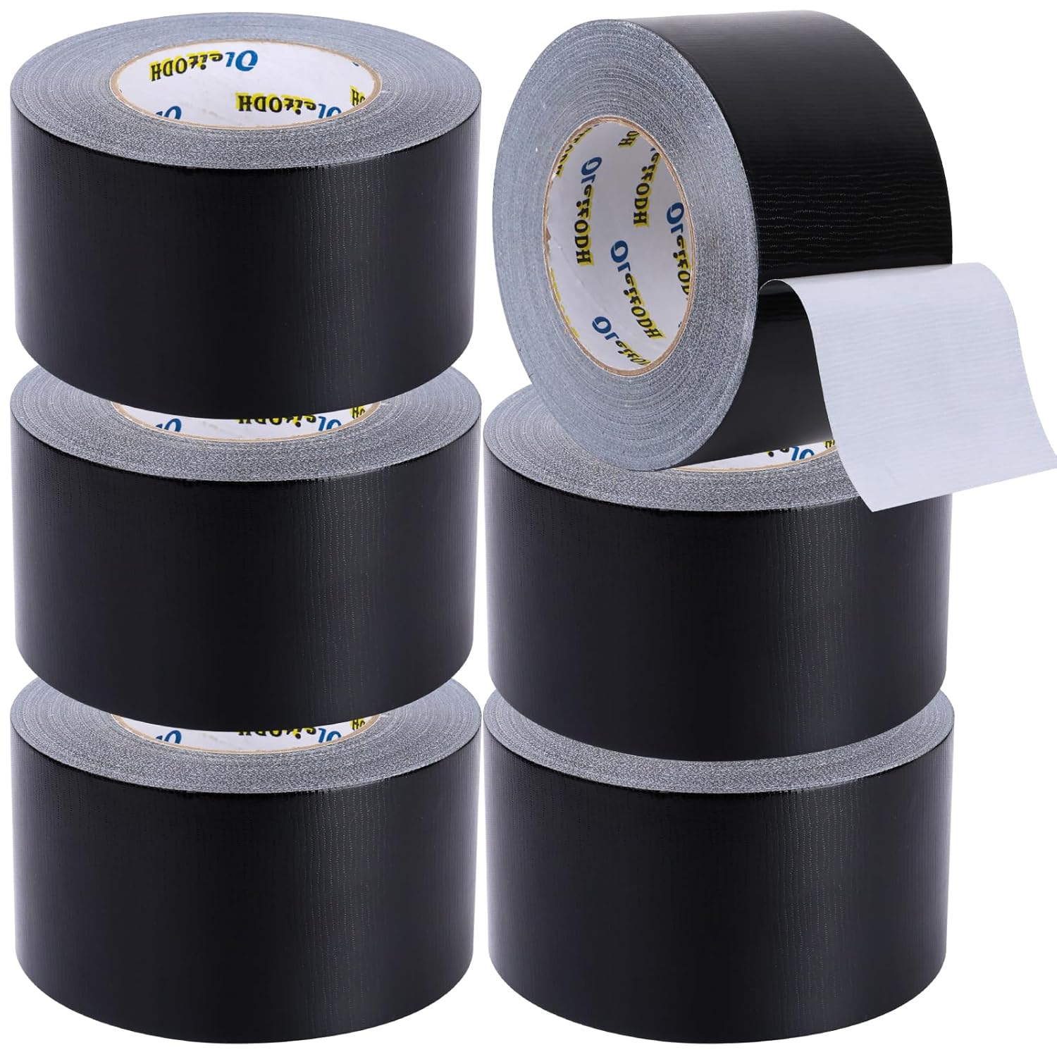 Heavy Duty 3 Inch Duct Tape - 6 Pack for All Weather Use