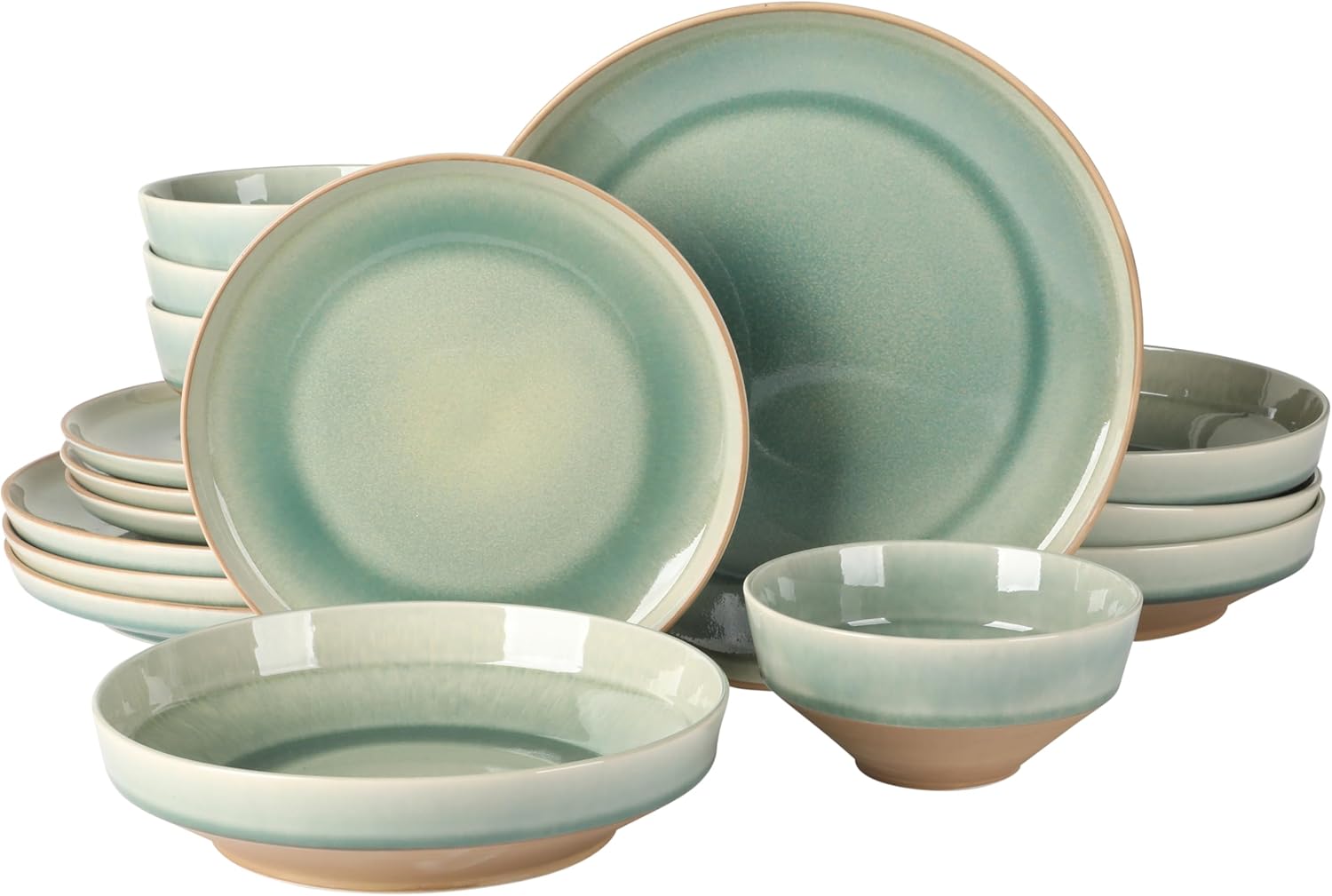 Gibson Elite Hailstone 16 Piece Stoneware Dinnerware Set Review
