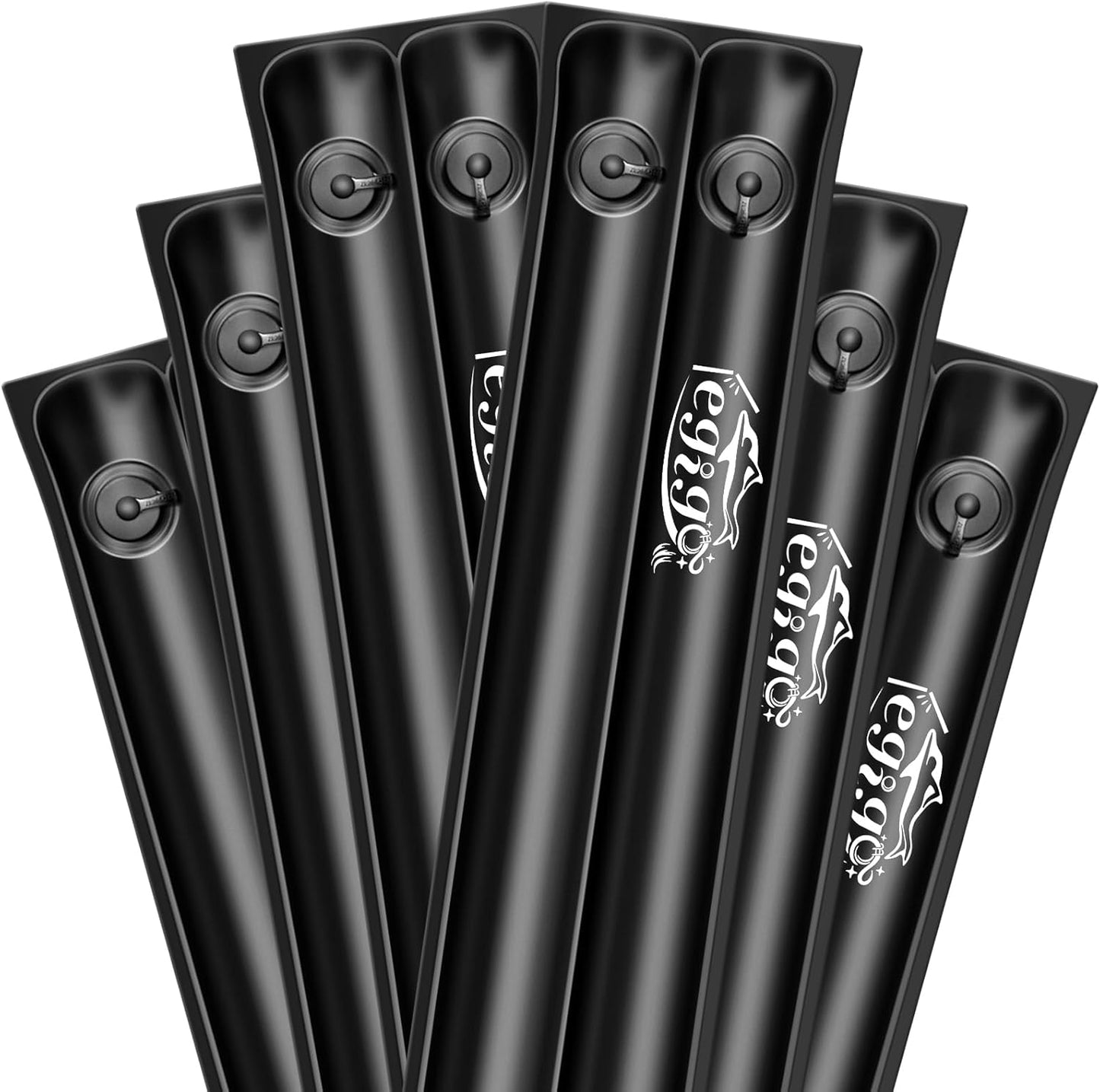 Legigo 6 Pack 8.5 Ft Double Tubes Pool Water Bags for Covers