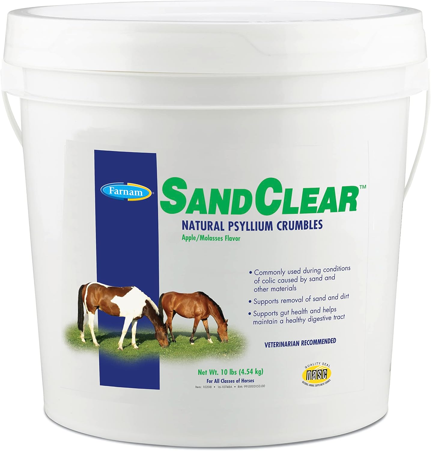 Farnam SandClear Psyllium Crumbles for Horses' Digestive Health