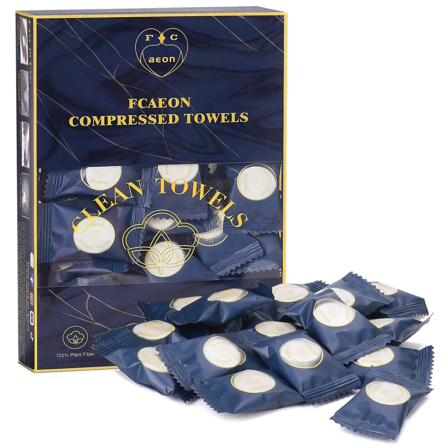 Portable Travel Face Towel Kit - 100pcs