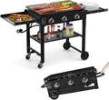 BESTFIRE Foldable Flat Top Grill 36in Propane Griddle - Portable