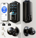 Veise VE027-K Smart Lock with WiFi, Fingerprint Entry, and More