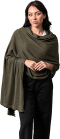 Dreamsoft Travel Scarf for Women - Organic Cotton Wrap for Flights