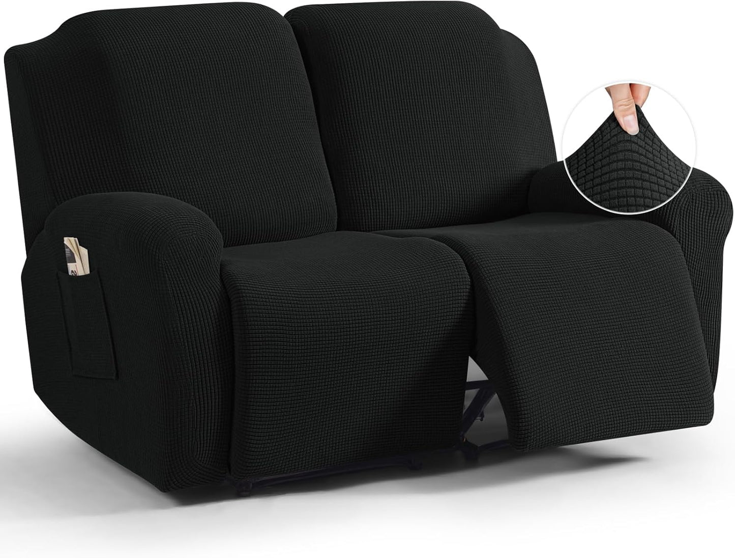 TAOCOCO Recliner Loveseat Slipcover - Soft Stretchy Protector