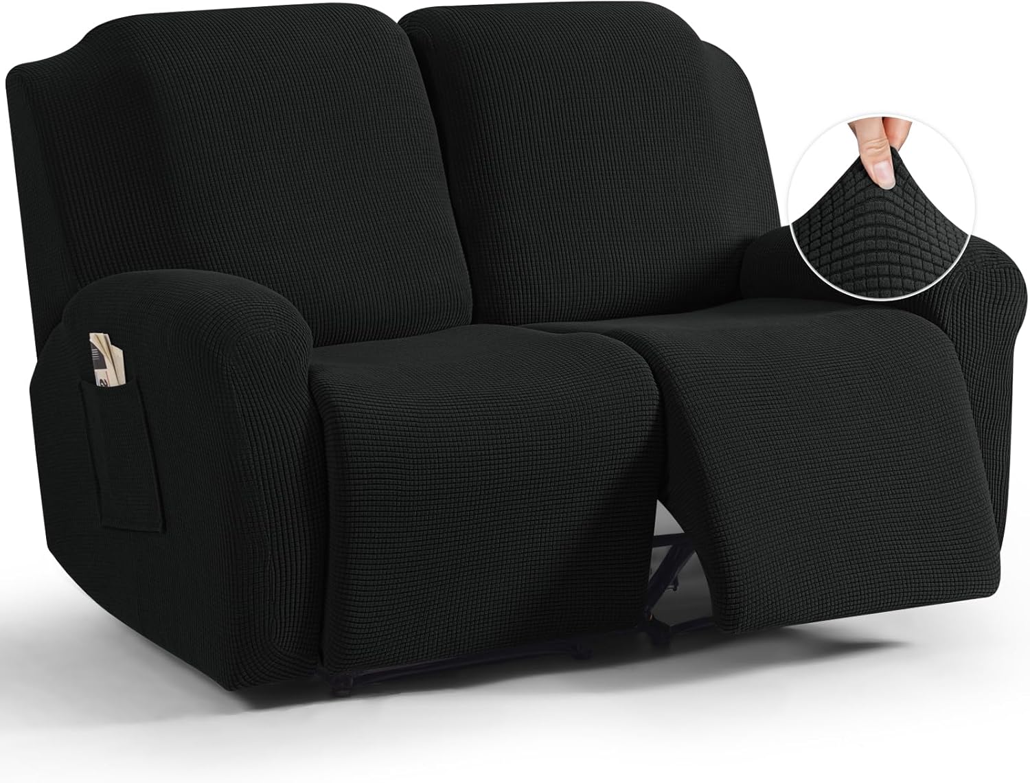 TAOCOCO Recliner Loveseat Slipcover - Soft Stretchy Protector