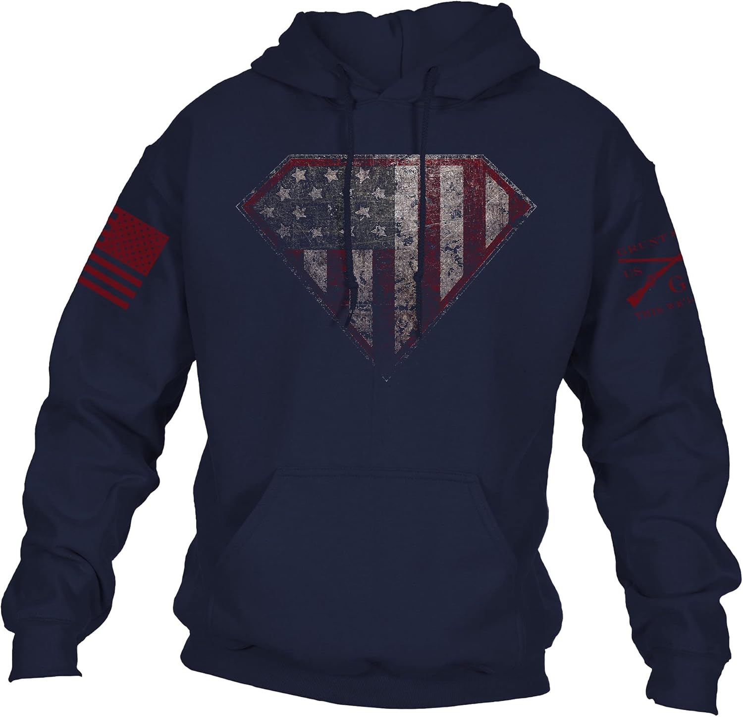 Grunt Style Super Patriot 2.0 Hoodie - Patriotic Power!