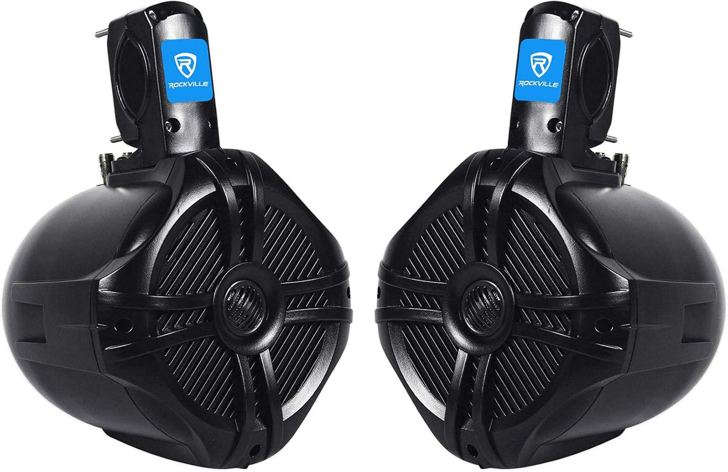 Rockville Pair RWB65B 6.5 Black Marine Speakers