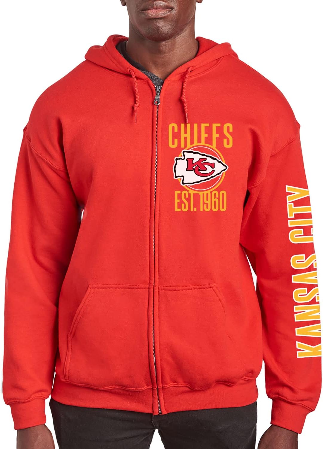 NFL MVP Zip Hoodie - Unisex Adult Sweatshirt for Game Day