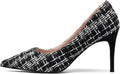 Women Pointed Stiletto Pumps - 3.14 in Classic Pull-On Heels
