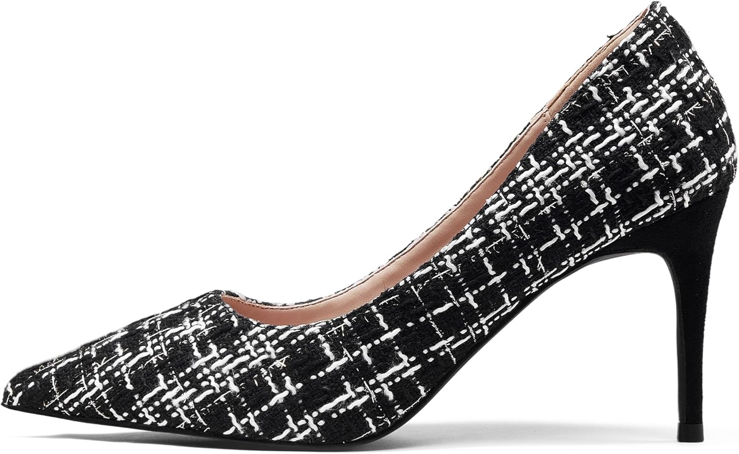Elisabet Tang 3 in Classic Pointy Pull on Heeled Wedding Pumps