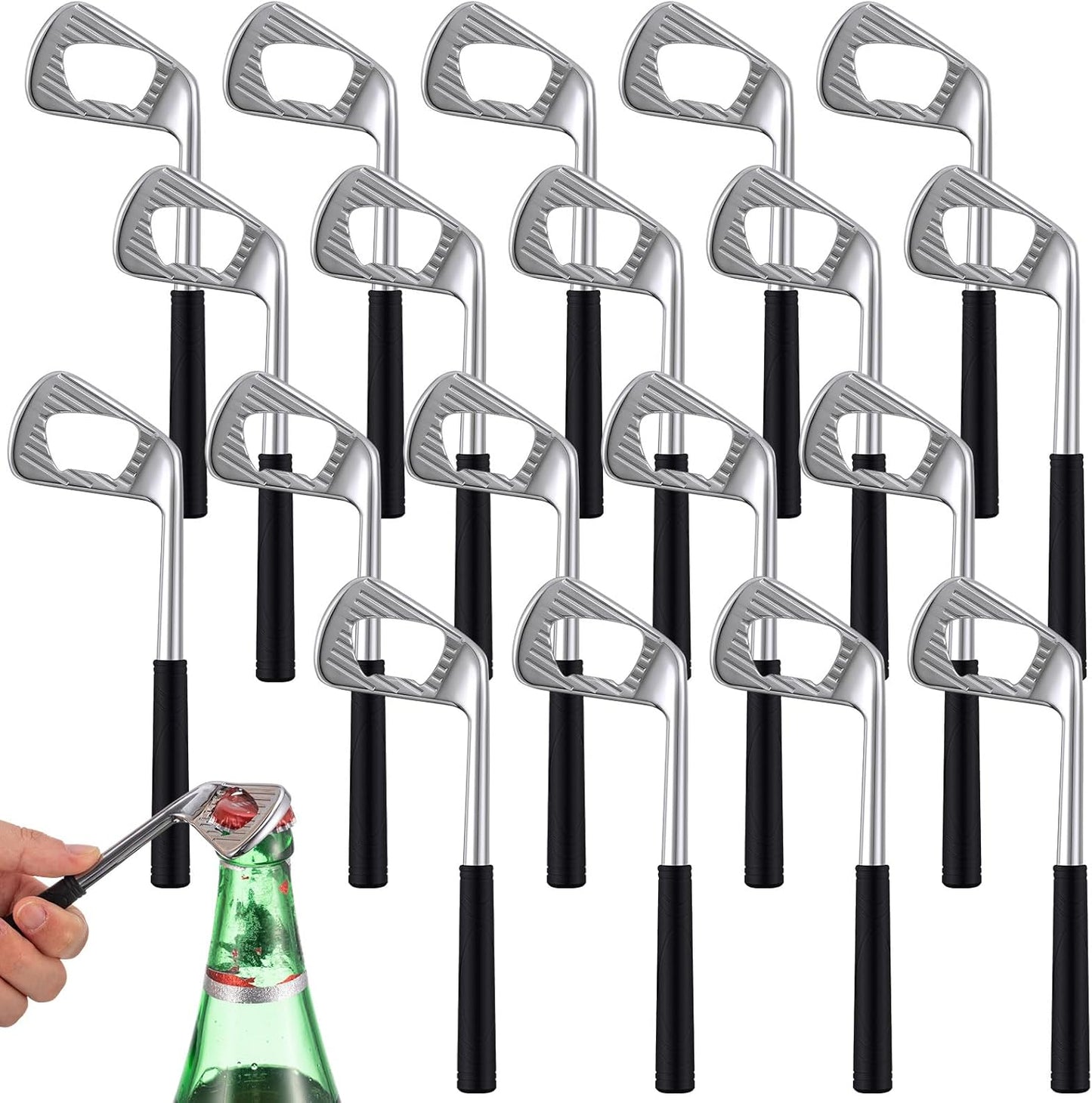 20 Pcs Golf Club Bottle Opener Set for Groomsmen Gifts