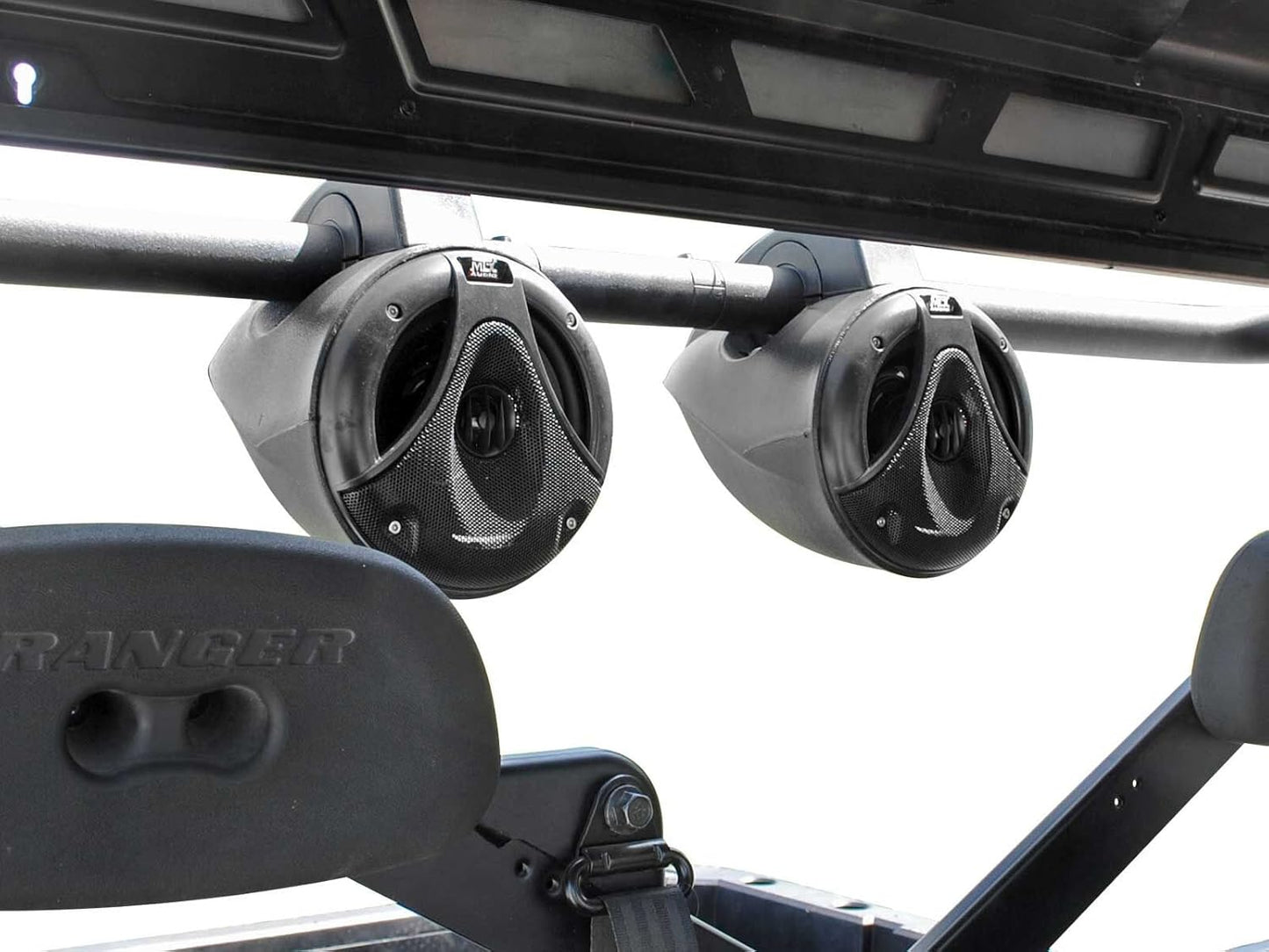 SuperATV Heavy Duty Wakeboard Speaker Mount for Polaris Ranger