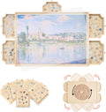 1000 Piece Rotating Puzzle Board with 5 Drawers - Portable Puzzle