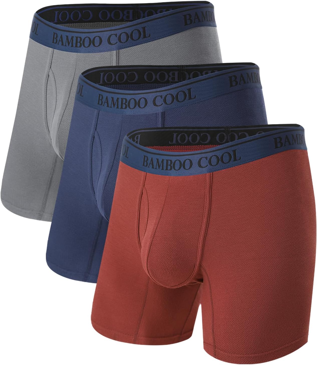 Bamboo Cool Men's 360 Breathable Mesh Underwear for Comfort
