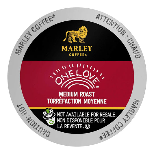 Marley Coffee One Love Single Serve RealCup for Coffee Lovers
